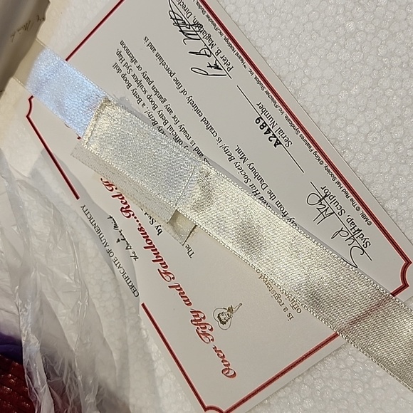 Betty Boop "Over Fifty and Fabulous" Porcelain Doll by Syd Hap - Picture 10 of 11